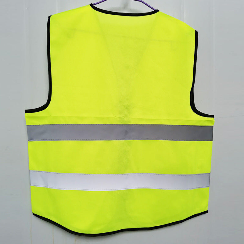 Fluorescent Yellow Blank Back