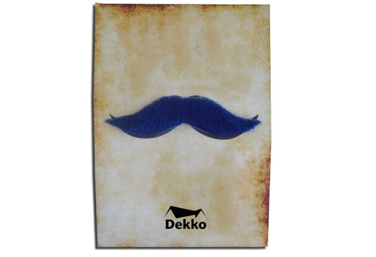 Microfiber Fake Mustache w/Paper Card Backing