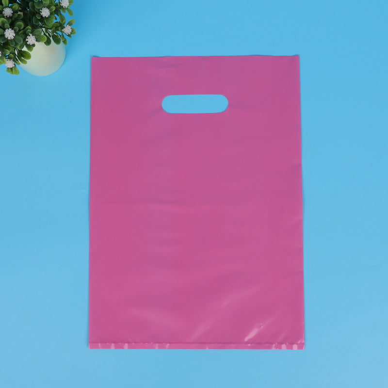 10"x15" 2.4mil Merchandise Bag W/ Die Cut Handle for Boutique Bag Shopping Clothes Packaging Bag
