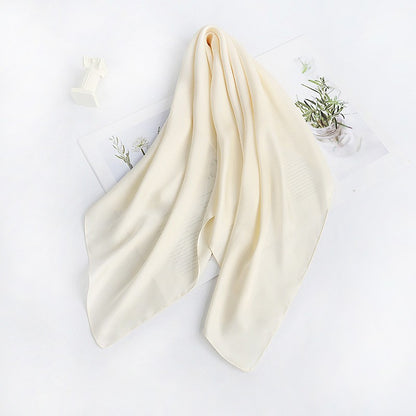 28" x 28" Off-White Scarf Neck Scarves Kerchief Neckerchief Handbags Wrap Scarf #65