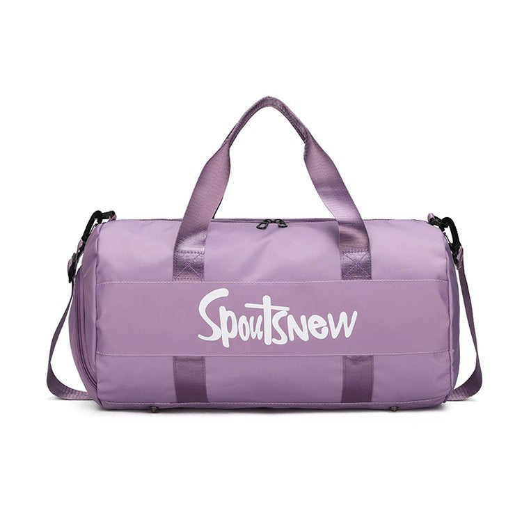 Wet and Dry Separated Oxford Tote Bag Swimming Bag Gym Bag for Beach/Fitness/Travel