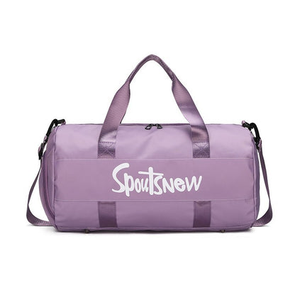 Wet and Dry Separated Oxford Tote Bag Swimming Bag Gym Bag for Beach/Fitness/Travel