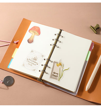 A5 PU Leather Notebook Journal Rope Closure