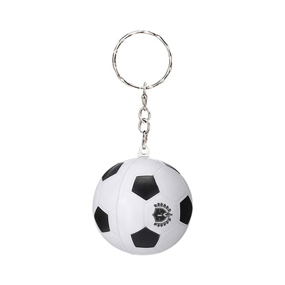 1 1/2" Soccer Stress Reliever Key Chain