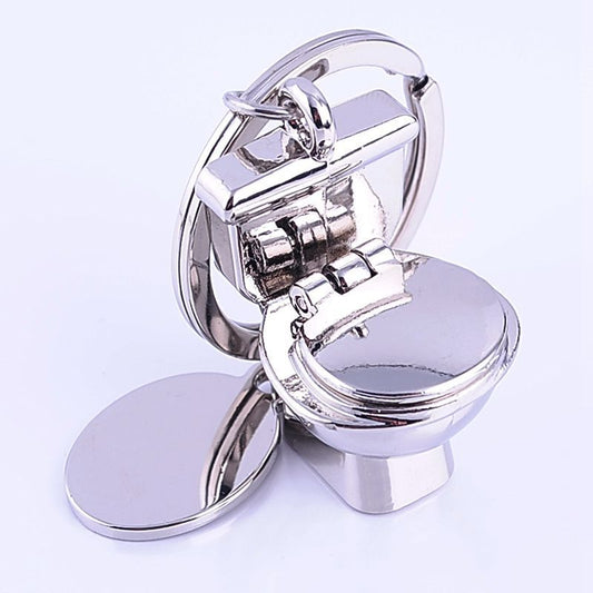 Vivid Closestool Shaped Key Chain