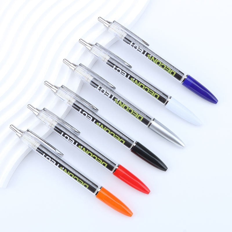Retractable Pull Out Banner Advertising Ballpoint Pen