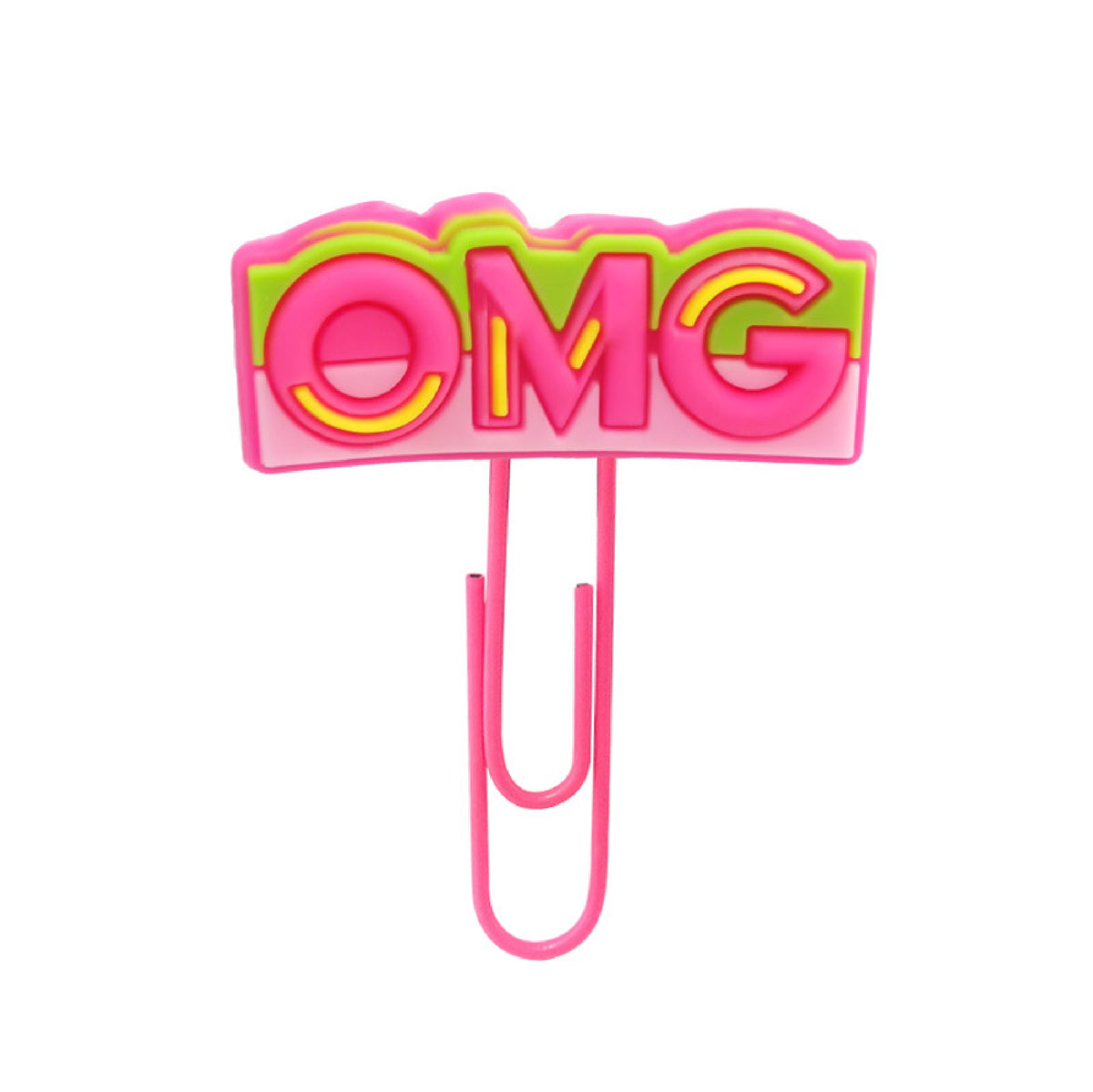 Patch Slogan Series - OMG Paper Clip