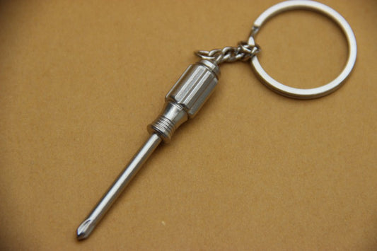 Cross Screwdriver Shaped Key Chain