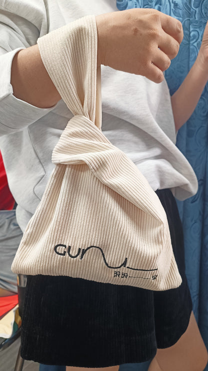 Corduroy Wrist Bag