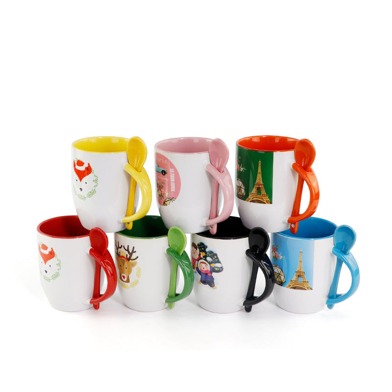 11 Oz. Coffee Mug W/Spoon