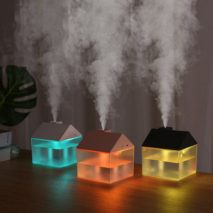 250ml Mini Portable USB Humidifier Cool Mist Humidifier W/LED Light For Bedroom Travel Office Home