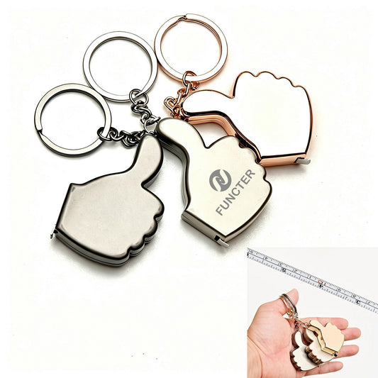 1.5 - Metre Thumb Shaped Keychain Mini Tape Measure