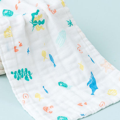Full Color Imprint Premium Muslin Baby Wrap Swaddle Blanket
