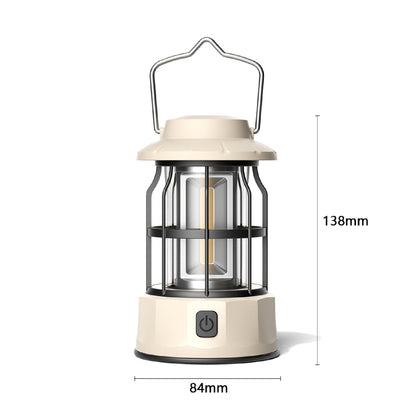 Rechargeable Camping Lantern Compact Design Portable Waterproof LED Light Outdoor Tent Bulb