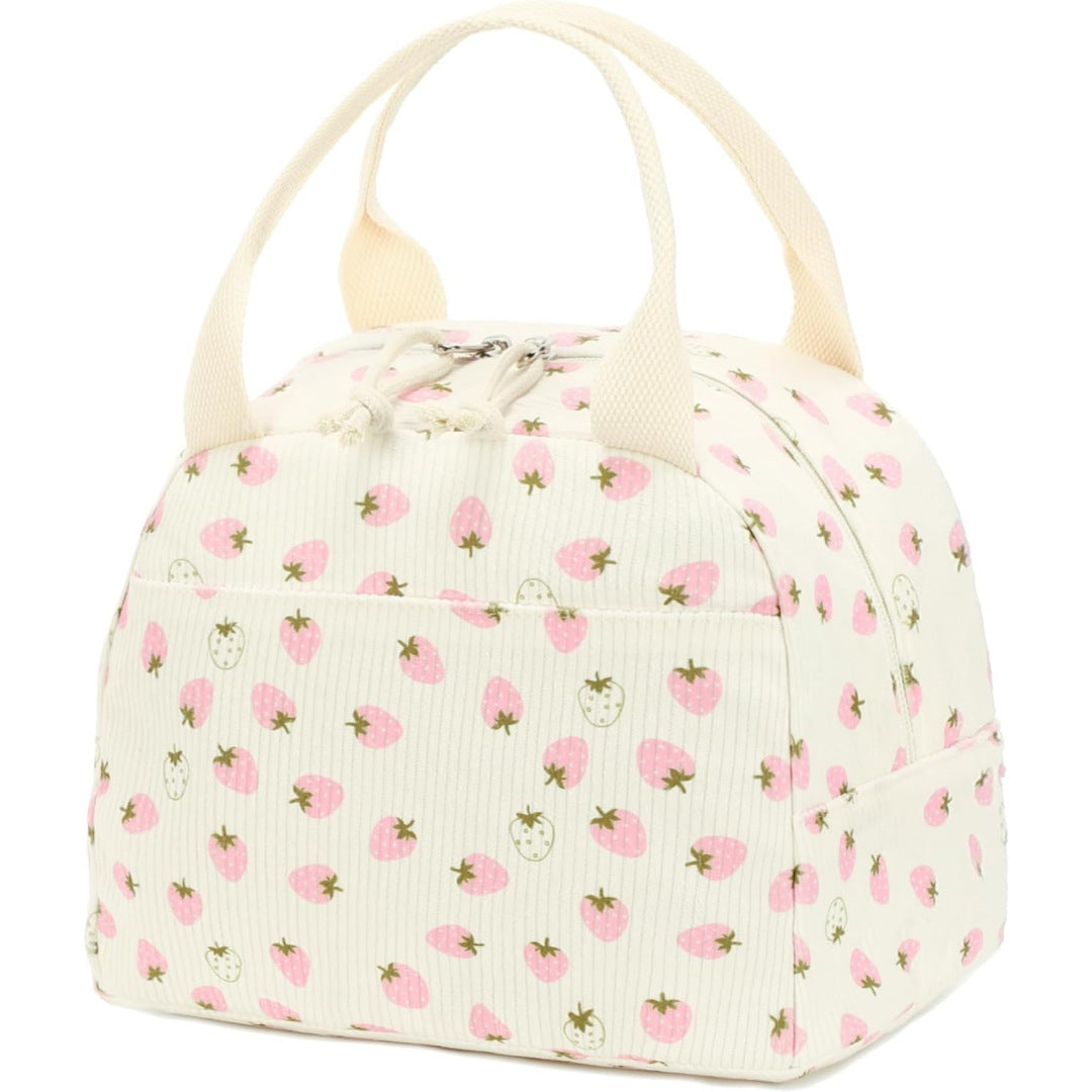 Corduroy Printed Handheld Lunch Tote Bag