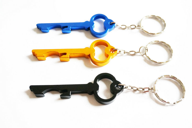 Creative Design Key-Shaped Bottle Opener w/Key Chain
