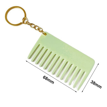 Mini Wallet Comb Travel Pocket Comb Keychain