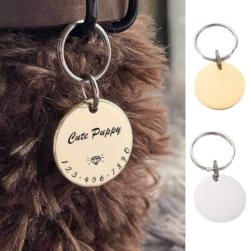 Metal Custom Pet ID Tags Dog And Cat Tag