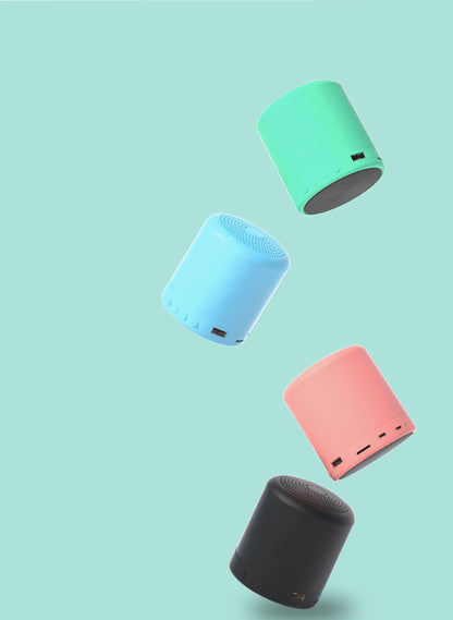 5W 300 mAh Macaron Mini Tower Shape Wireless Speaker w/USB