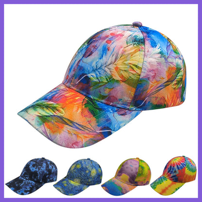 Classic Cotton Baseball Cap Dye Ponytail Hat