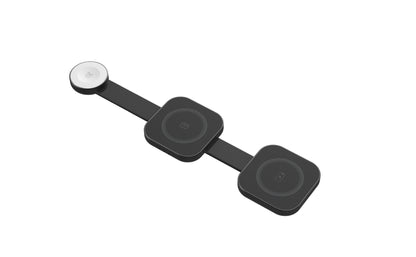 3" 1 Foldable Magnetic Wireless Charger Wireless Charging Pad For Multiple Device-Full color Print
