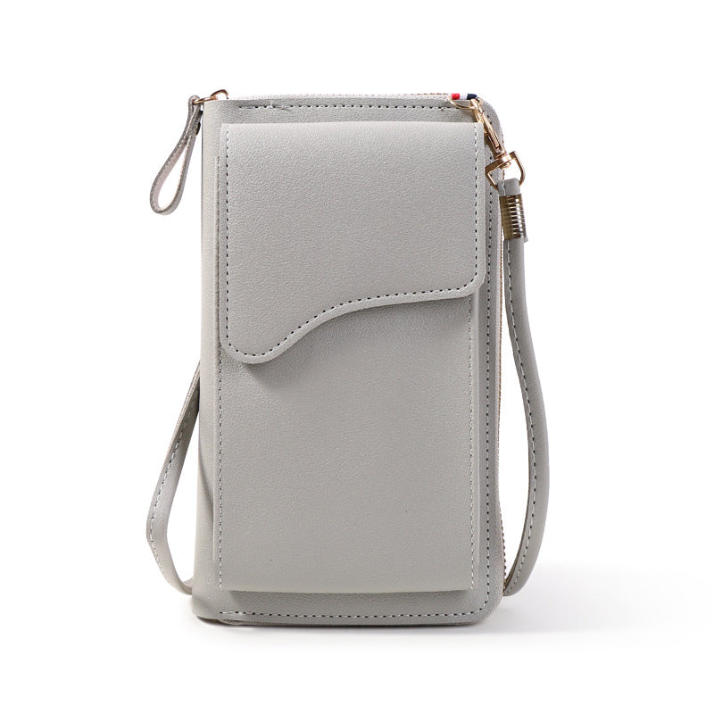 PU Leather Cell Phone Purse Bag Small Crossbody Bag Mini Messenger Bag Wallet Bag Shoulder Handbag