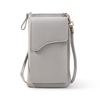 PU Leather Cell Phone Purse Bag Small Crossbody Bag Mini Messenger Bag Wallet Bag Shoulder Handbag