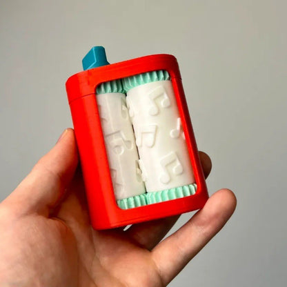 Mini Dual Roller 3D Printed Business Card Embosser