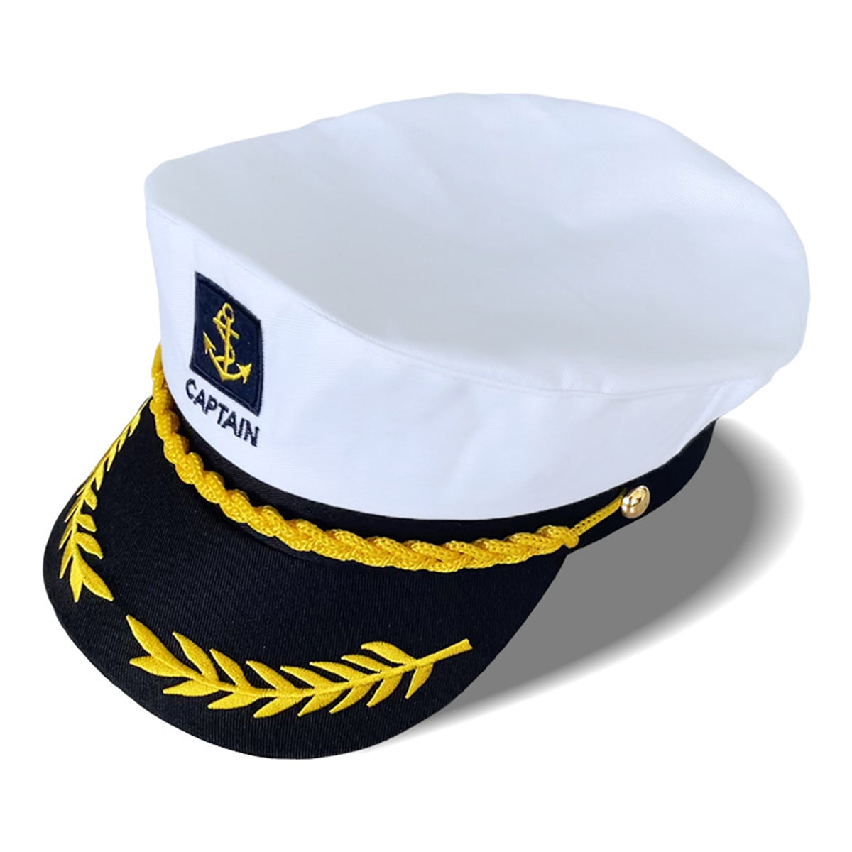 Children Captain Costume Hat Cap