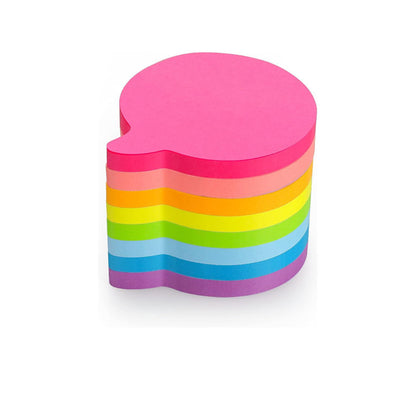 50 Sheets 2.75" Adhesive Comma Shape Sticky Notes