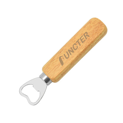 Wooden Handle Stainless Steel Wine Opener