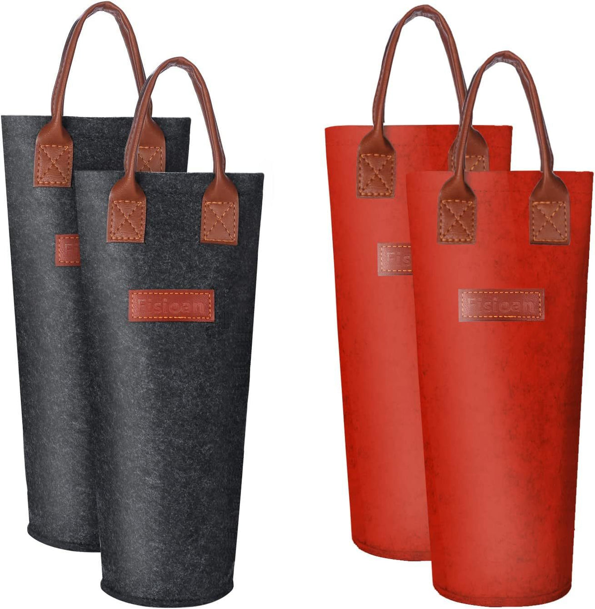 Felt Fabric Wine Bottle Carrier Tote Bag