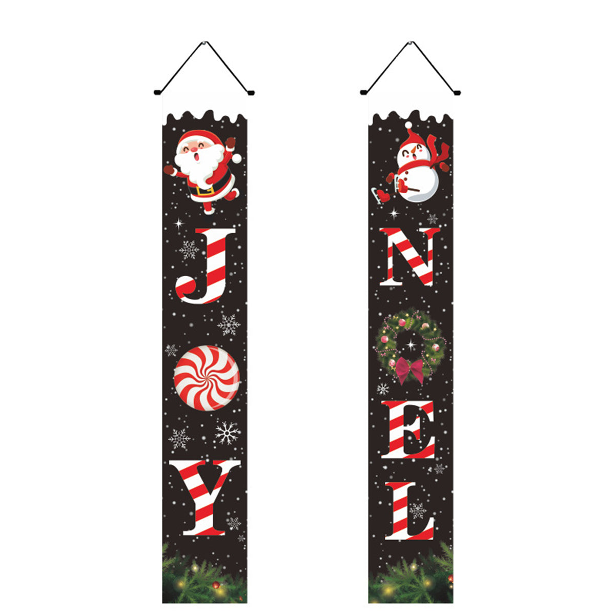 Christmas Couplets Christmas Porch Banner