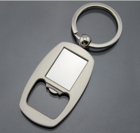 Sticker Imprinting Bottle Opener Key Tag