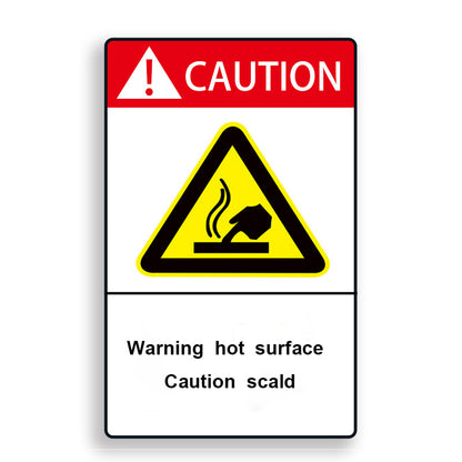 Rectangle Shape Heat Sensitive Sticker/Color Change Sticker/Temperature Sensing Sticker