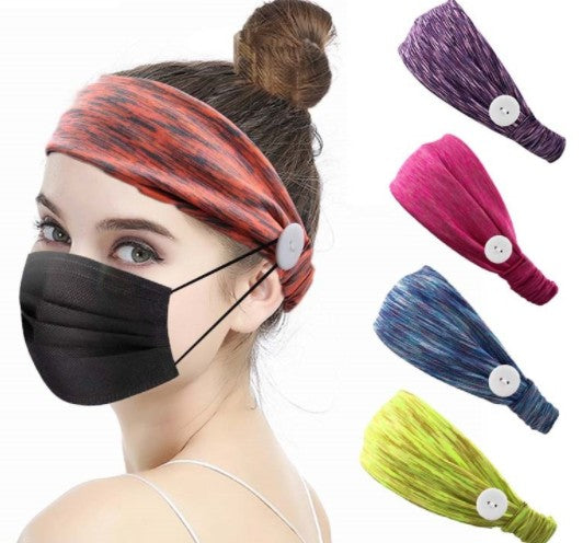 Mask Anti-Button Headband