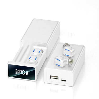 TWS Earbuds W/800 mAh Power Bank - Touch Version