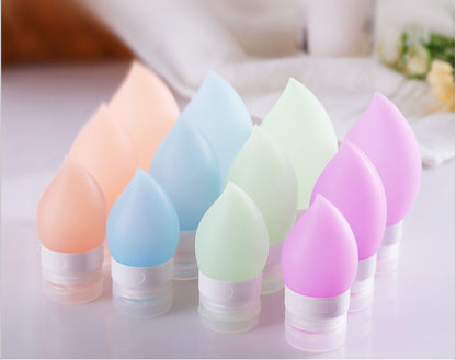 2 OZ Leak Proof Travel Split Bottles - Travel Containers for Travel Size Toiletries