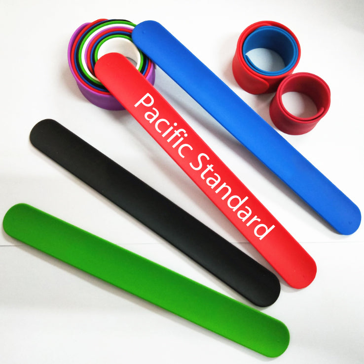 Silicone Slap Band (8.5" x 1")