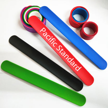 Silicone Slap Band (8.5" x 1")