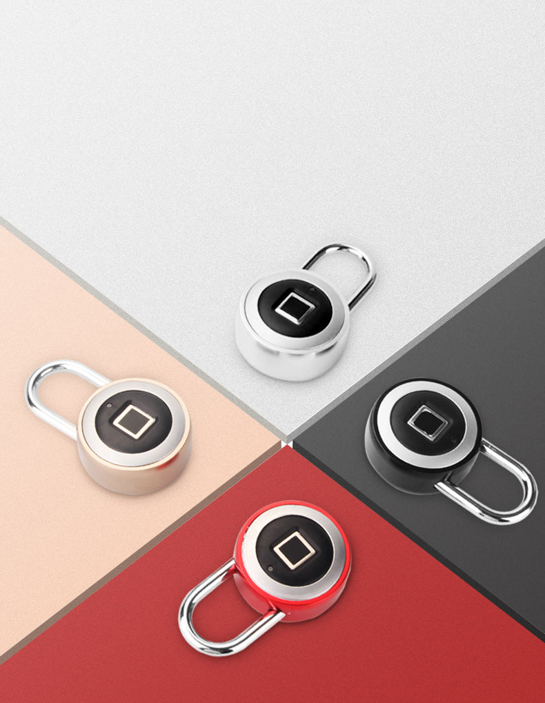 APP Using Smart Fingerprint Lock Water Resistant Fingerprint Padlock