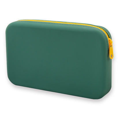 Multi Purpose Portable Silicone Zipper Organizer Bag For Samll Items and Cosmetic