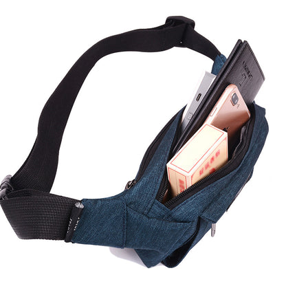 Multi Functional Outdoor Sports Water Resistant Oxford Fanny Pack