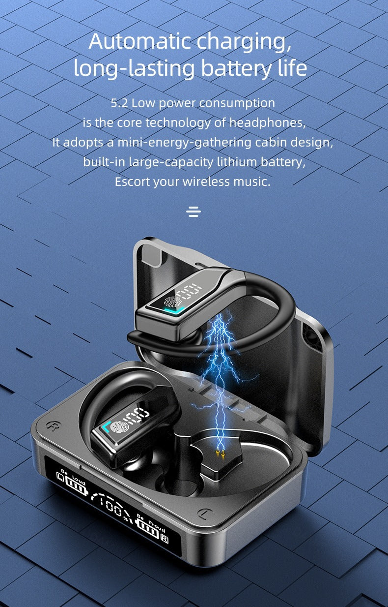 TWS Sports Earhook Business Earbuds