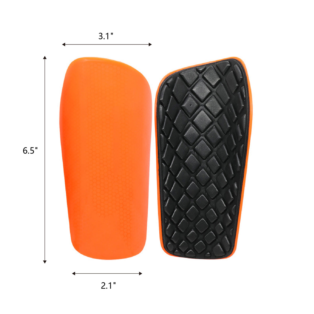 Soccer Shin Guards Pads for Youth Child Leg Protector Brace Size M