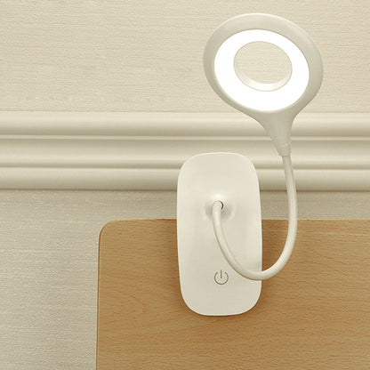 3-level Brightness LED USB Rechargeable Touch Control Reading Clip Desk Lamp