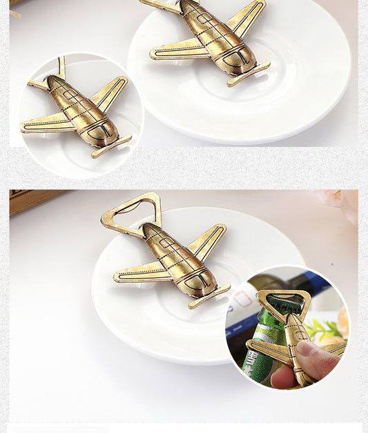 Battleplane Shaped Bottle Opener