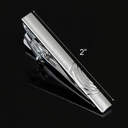 2" L Necktie Clip Tie Bar for Men's Skiny Necktie-#4