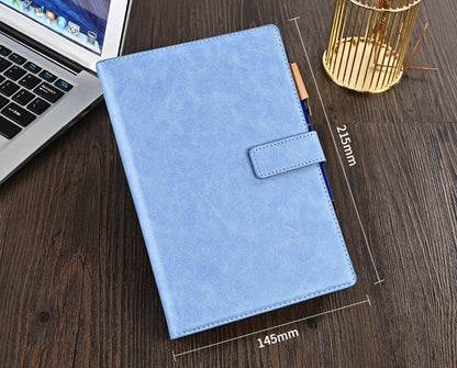 5.71'' X 8.47'' PU Leather A5 Notepad W/A Pen Holder