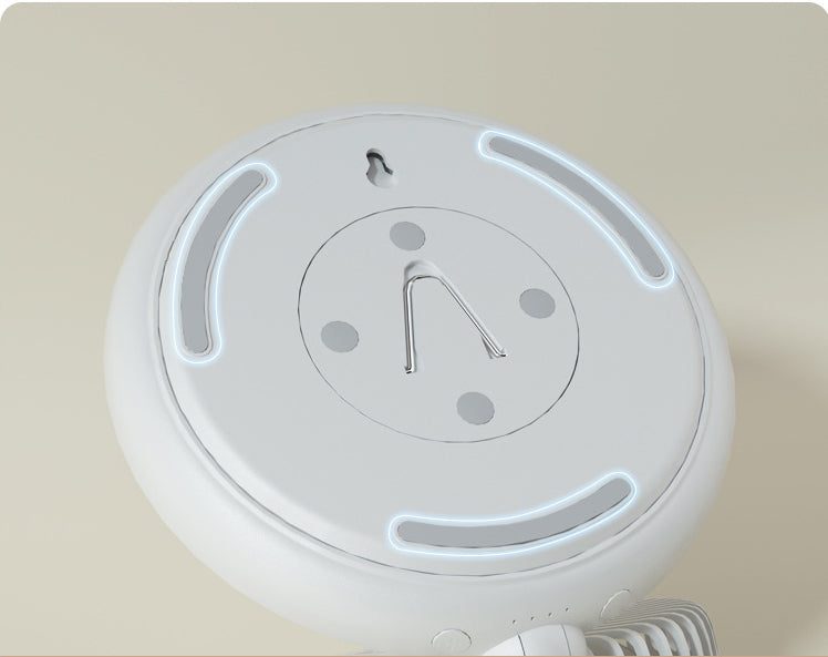 Mini Wall Mounted Fan Hanging Fan Rechargeable Desk Fan Foldable Fan